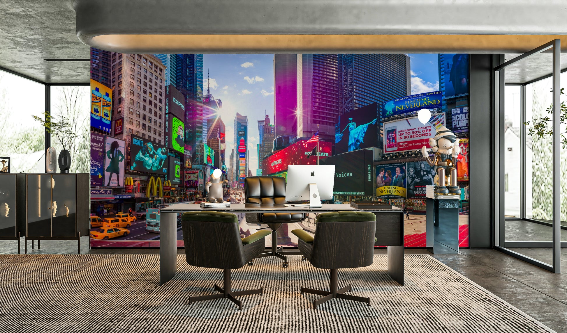 The style is energetic and feels very urban and luxurious.

