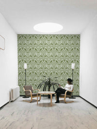 The design has a layered, artistic look with a sense of texture.

