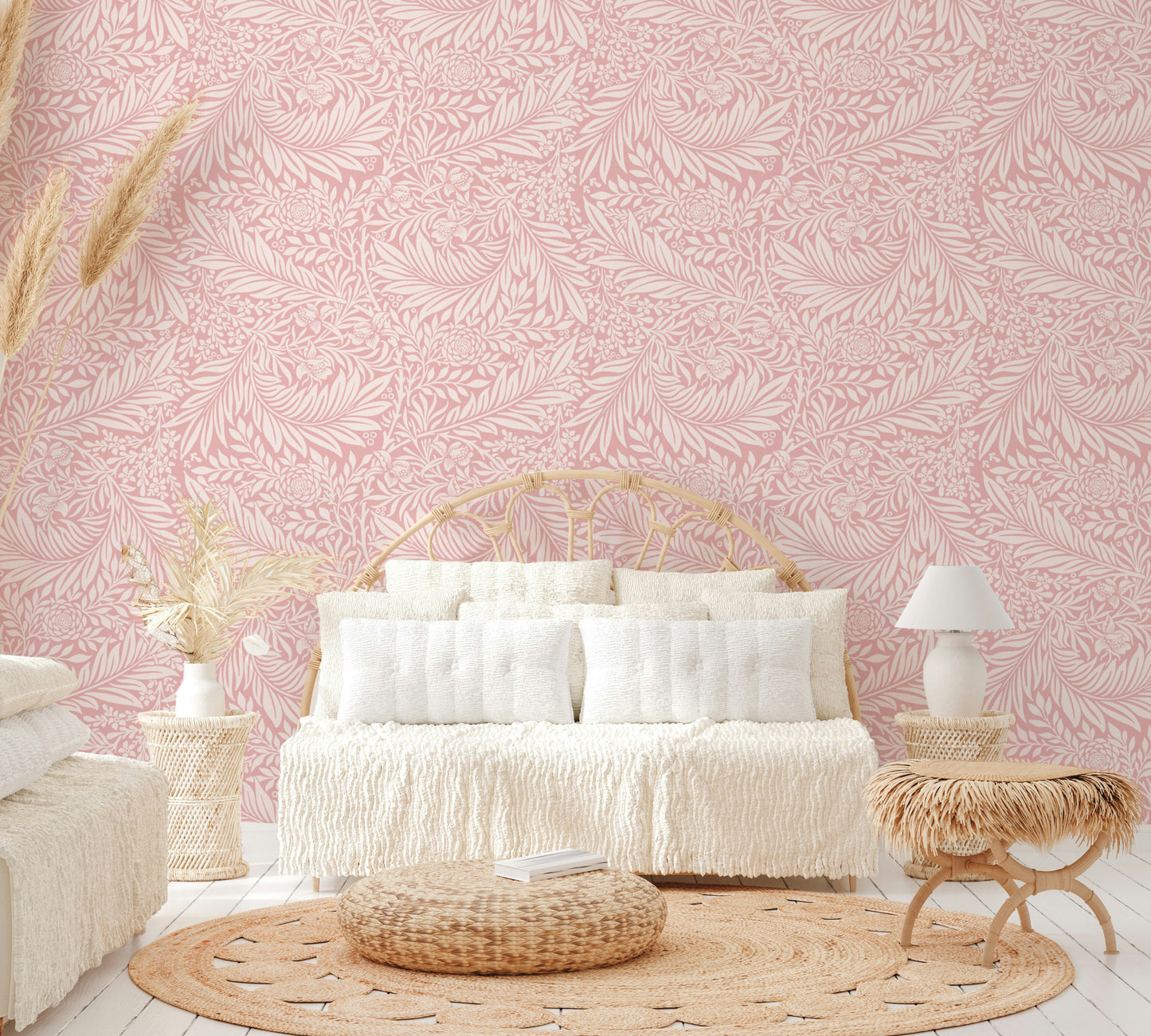 The design has a very polished and luxurious effect on the space.

