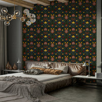 The design has a very polished and luxurious effect on the space.

