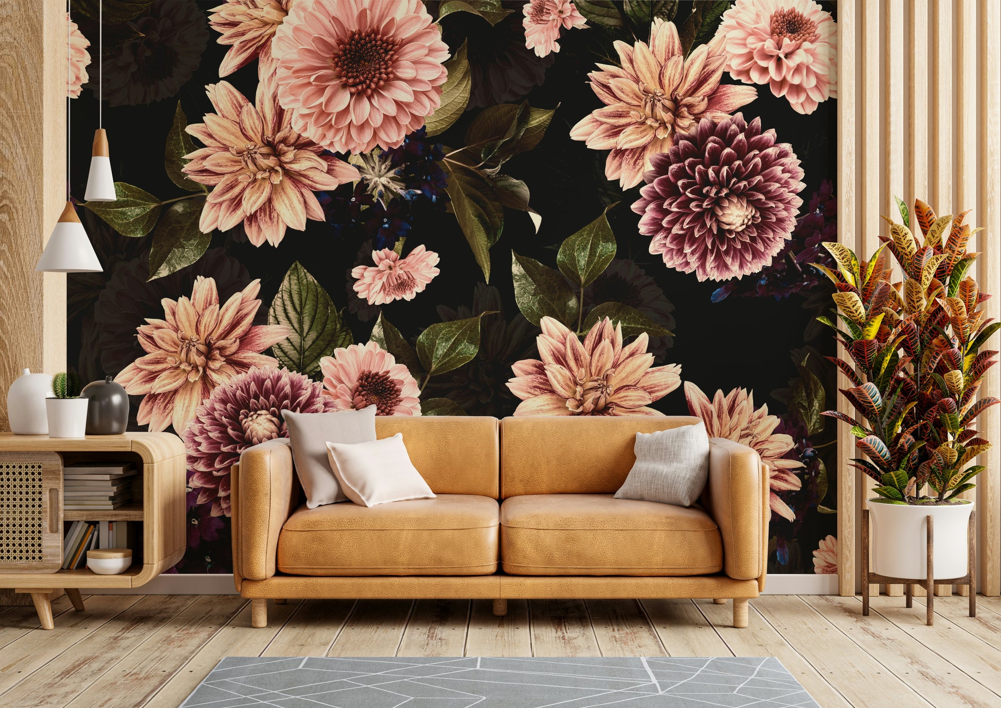 The style is moody and feels very elegant and mysterious.

