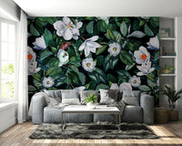 The colors are rich and dramatic, including deep reds, purples, and blues.

