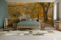 The design has a very calming and serene effect on the space.

