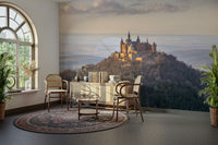 The overall feeling is one of peace and majestic beauty.
