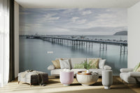 Wall mural of the majestic Llandudno Pier.

