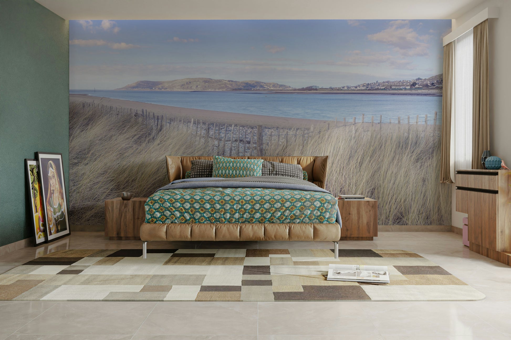 The design has a beautiful, elegant look.

