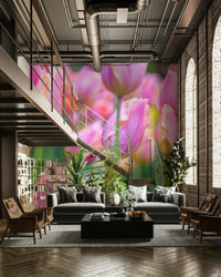 A close-up of the delicate flowers and lush foliage.

