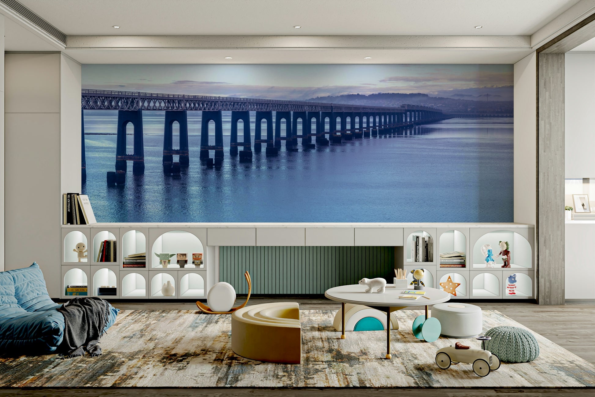 The design has a beautiful, elegant look.

