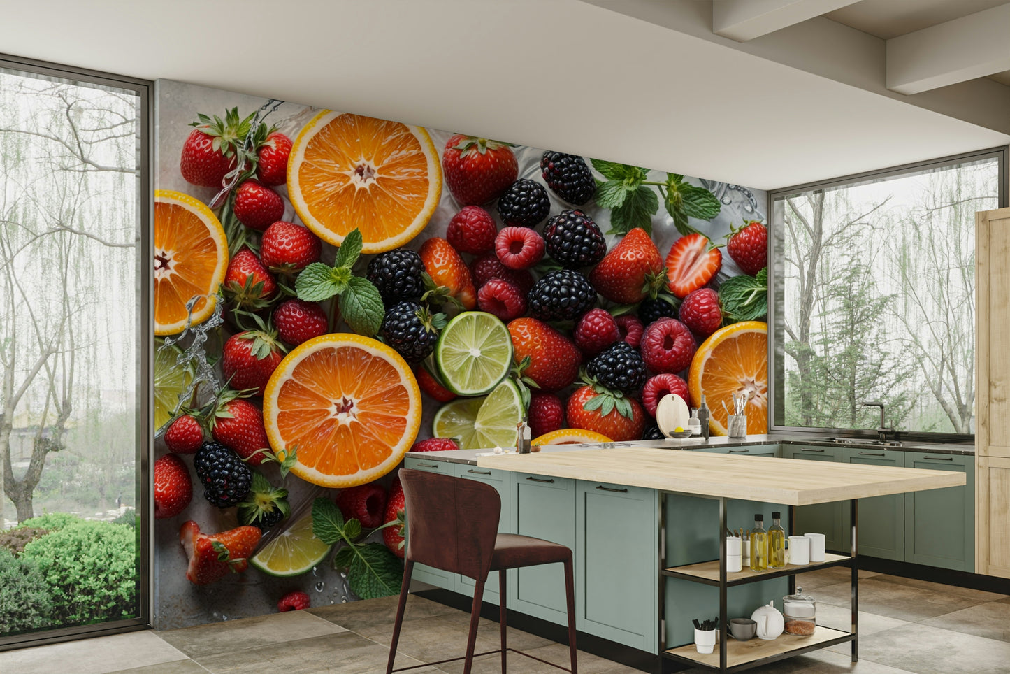 The design has a beautiful, elegant look.

