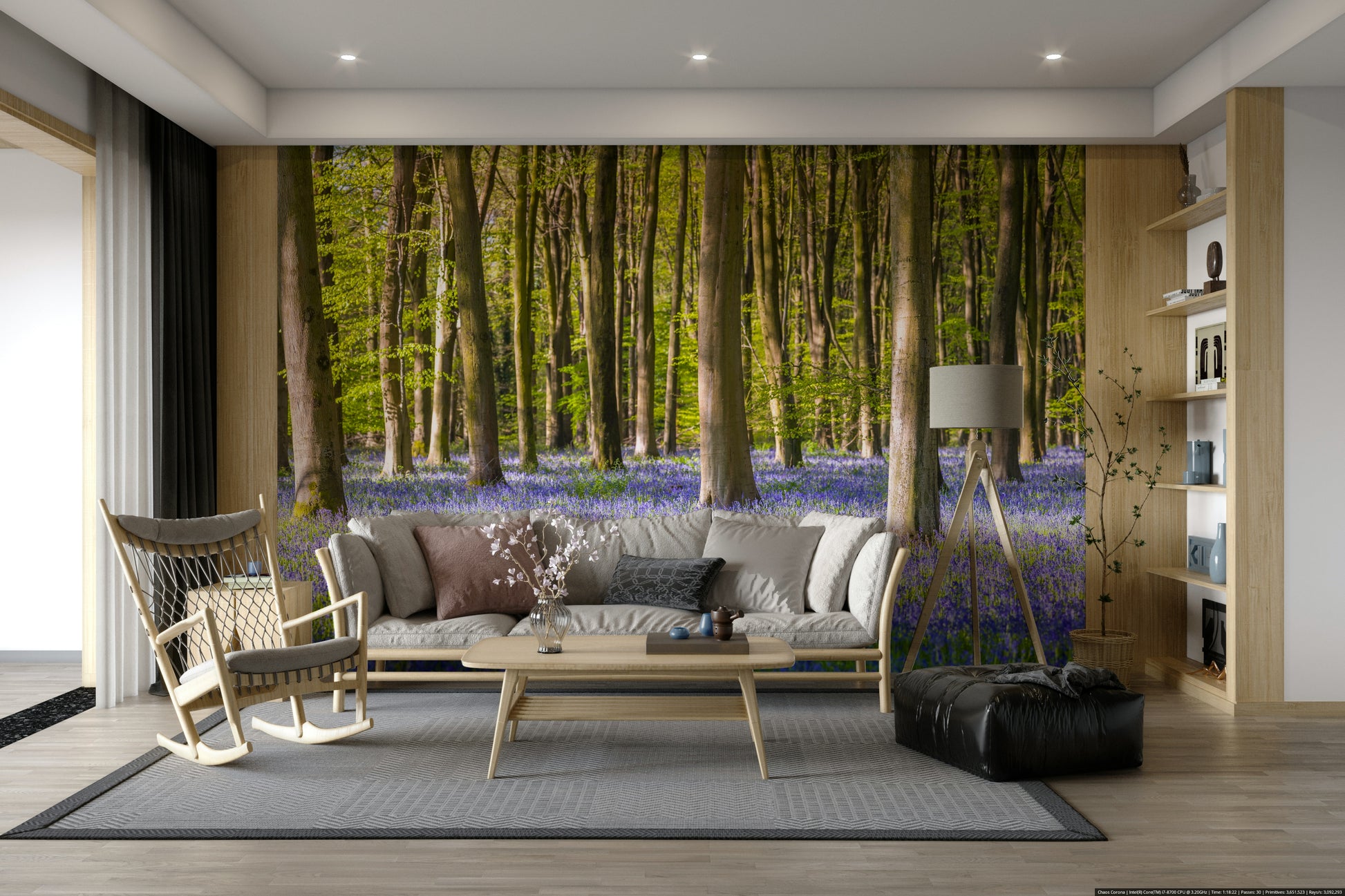 The design has a beautiful, elegant look.

