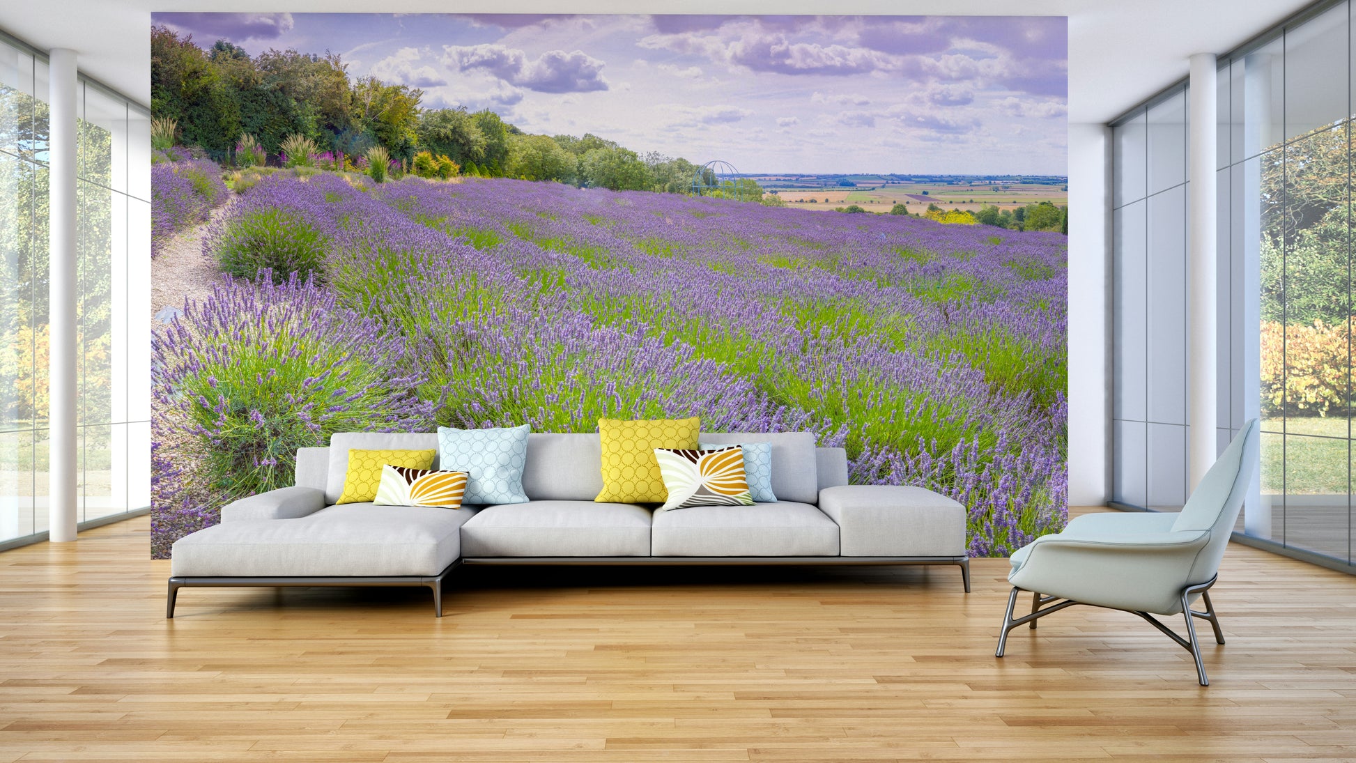 The design has a beautiful, elegant look.

