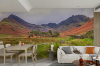 The wall art combines a nature theme with a magical feel.

