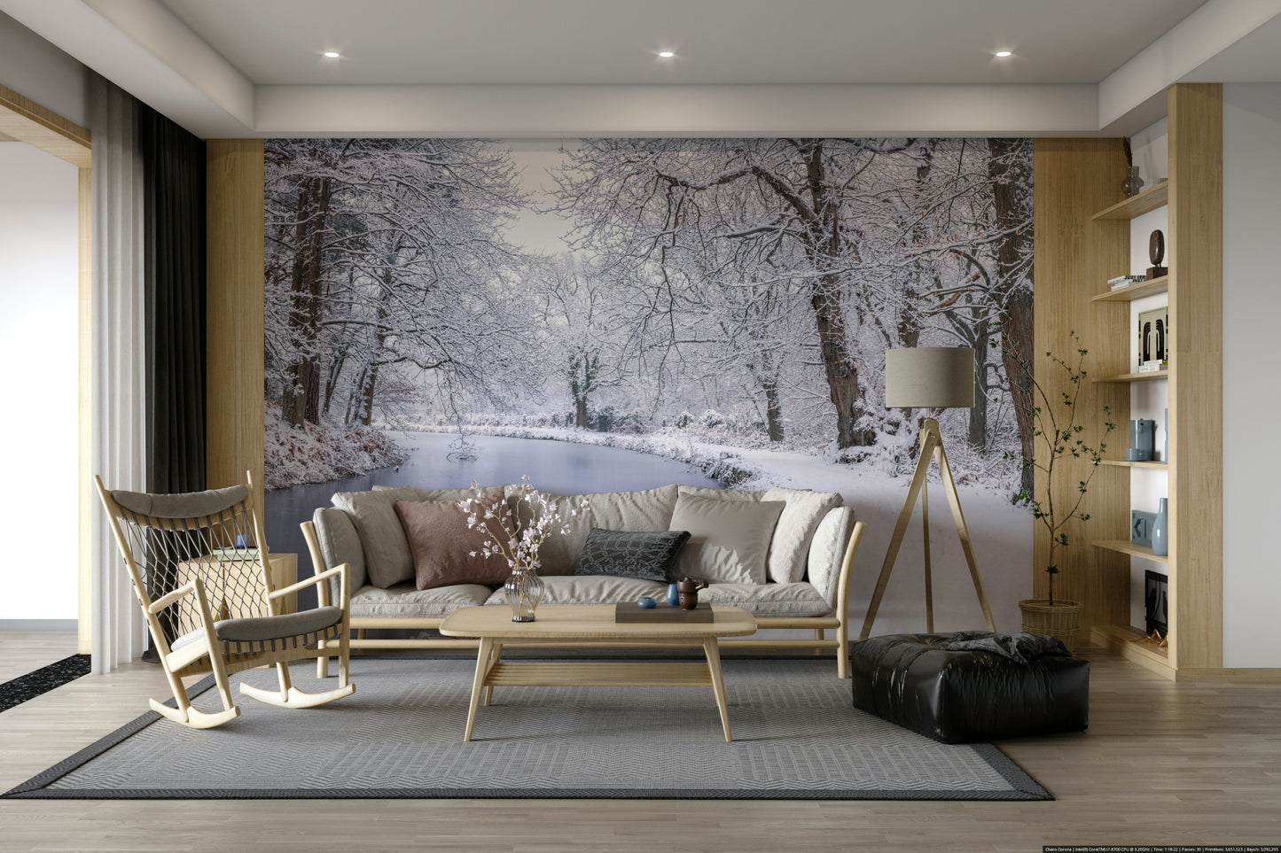 A high-quality print of a tranquil town.

