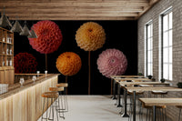 A close-up of the delicate petals and vibrant colors.

