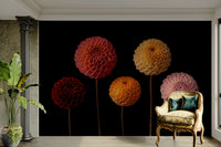 A seamless pattern for a living room or bedroom.

