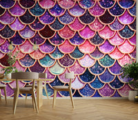 A seamless pattern for a bedroom or playroom.

