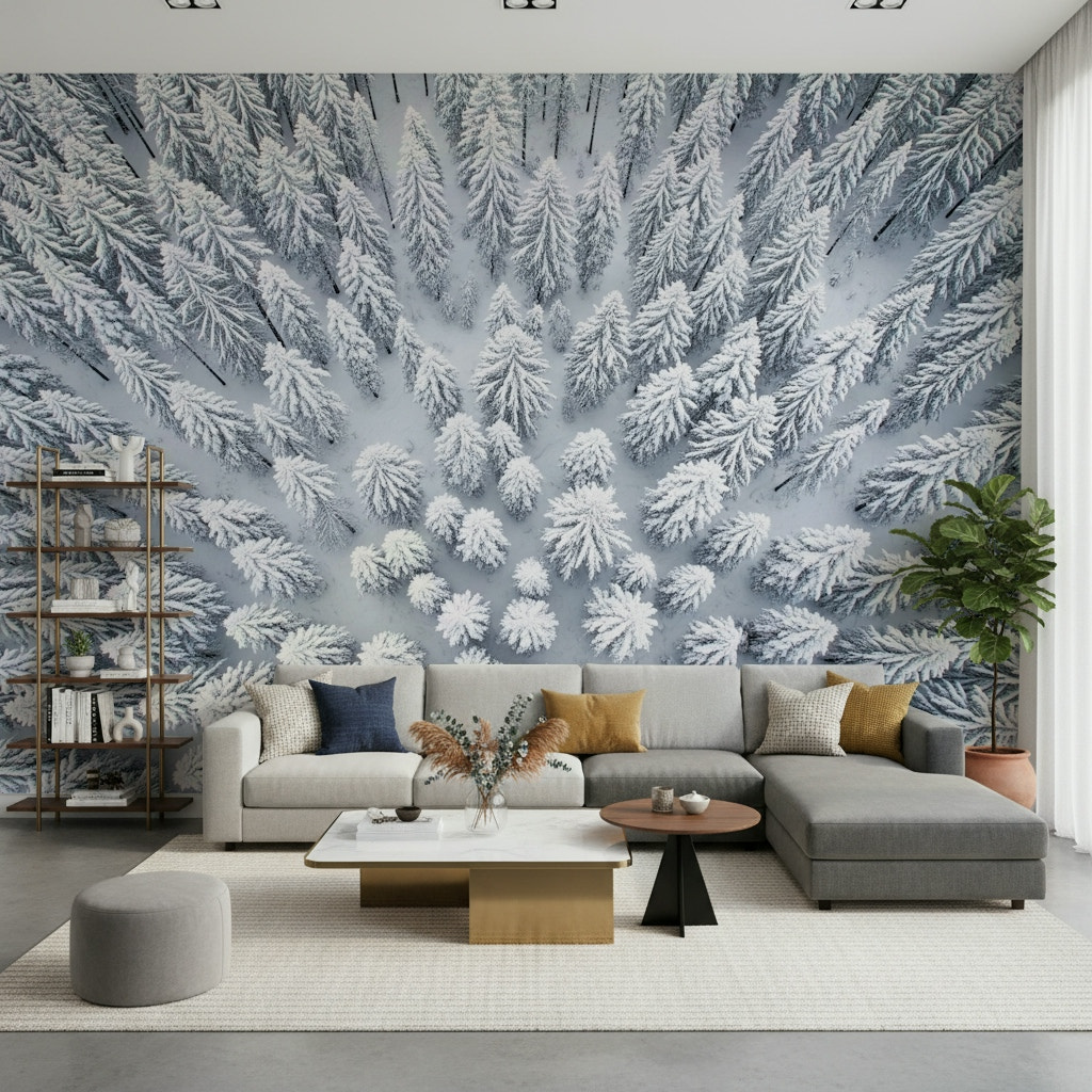 Winter's Embrace Wall Mural