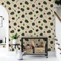 Boo! Halloween Fun Pearl ghost wall mural
