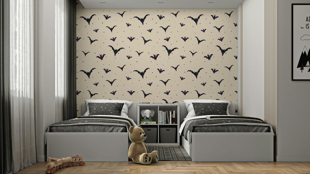 Batty Night Sky Wallpaper⁠