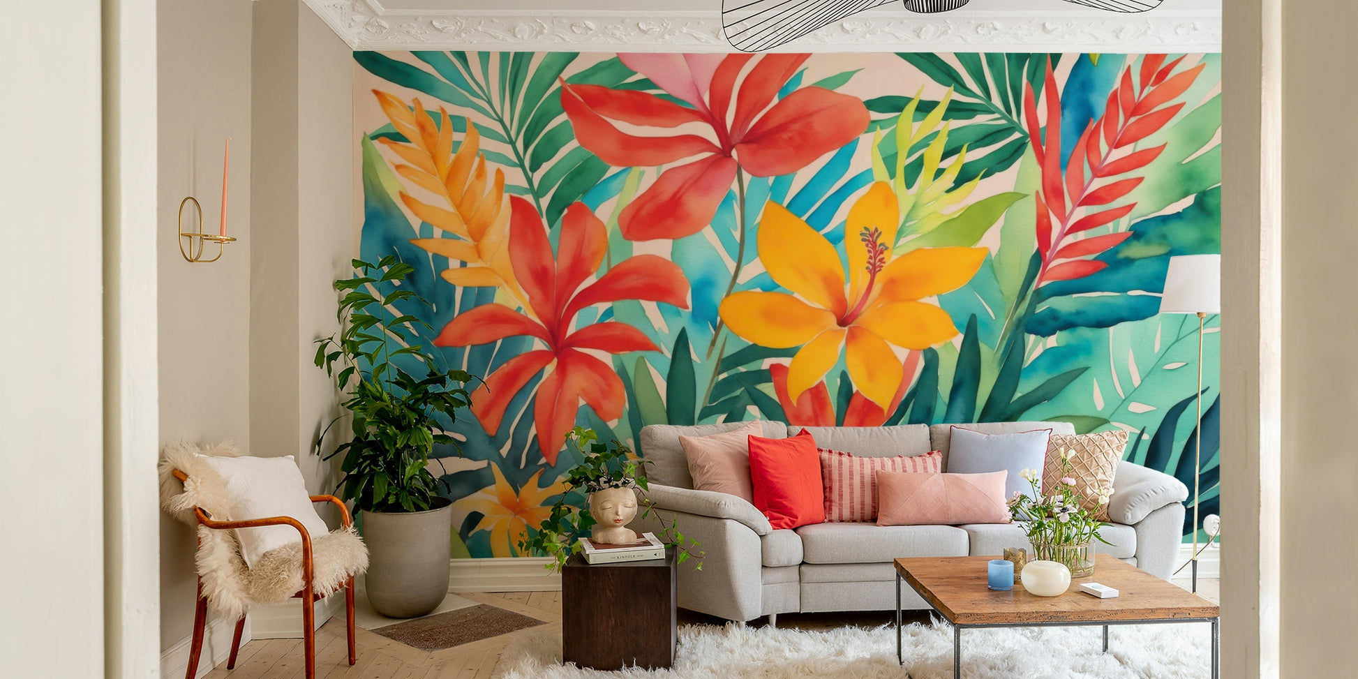 The artistic style is realistic and highly detailed.
