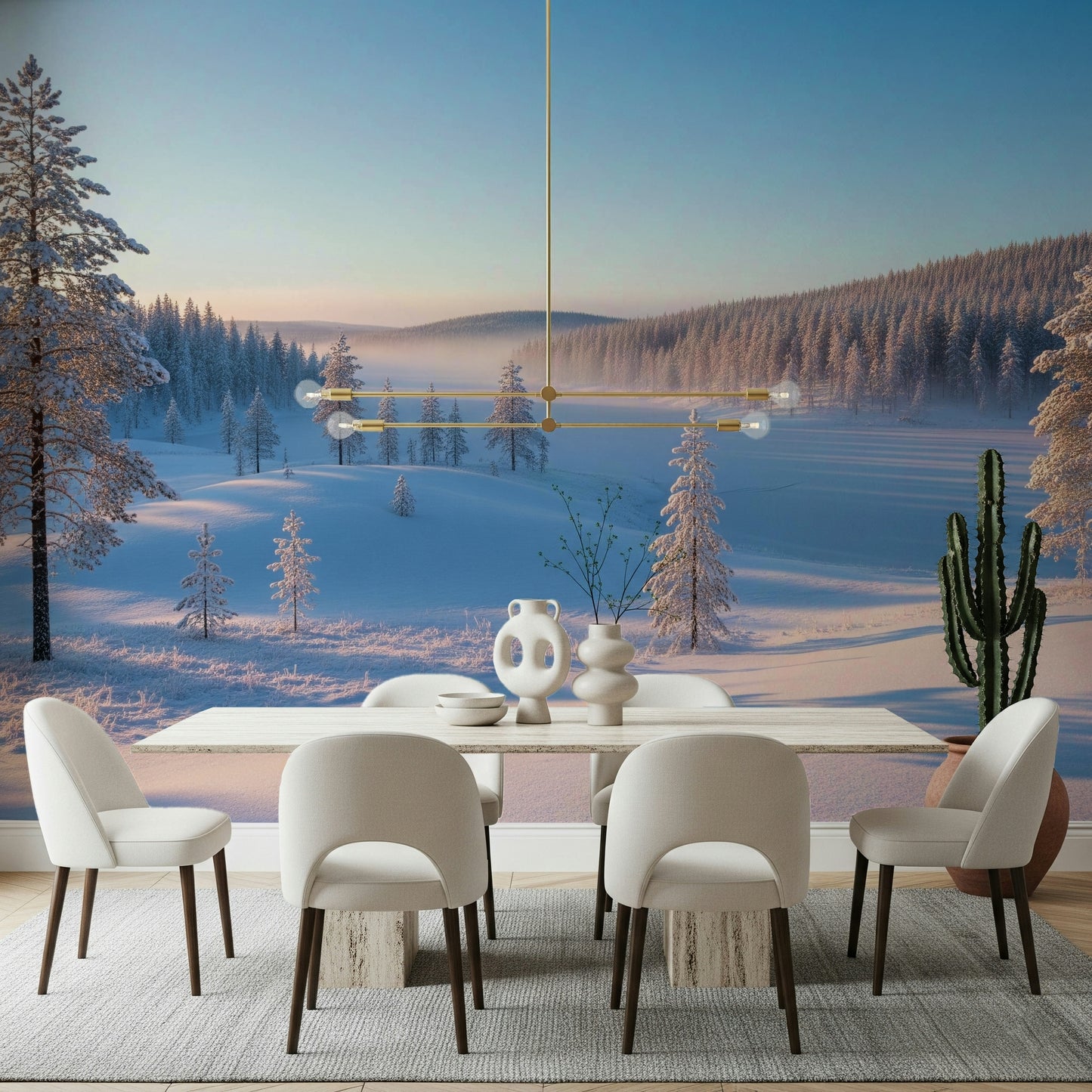 Winter's Calm Whisper Wall Mural
