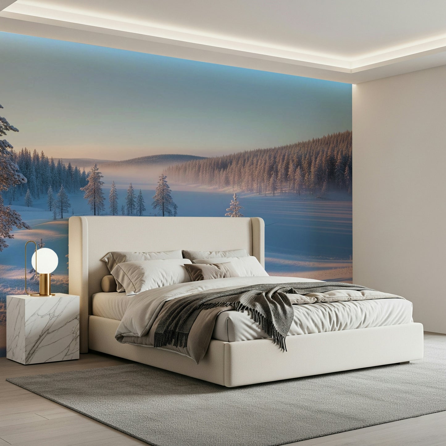 Winter's Calm Whisper Wall Mural