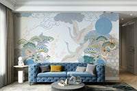 The design feels graceful and peaceful.

