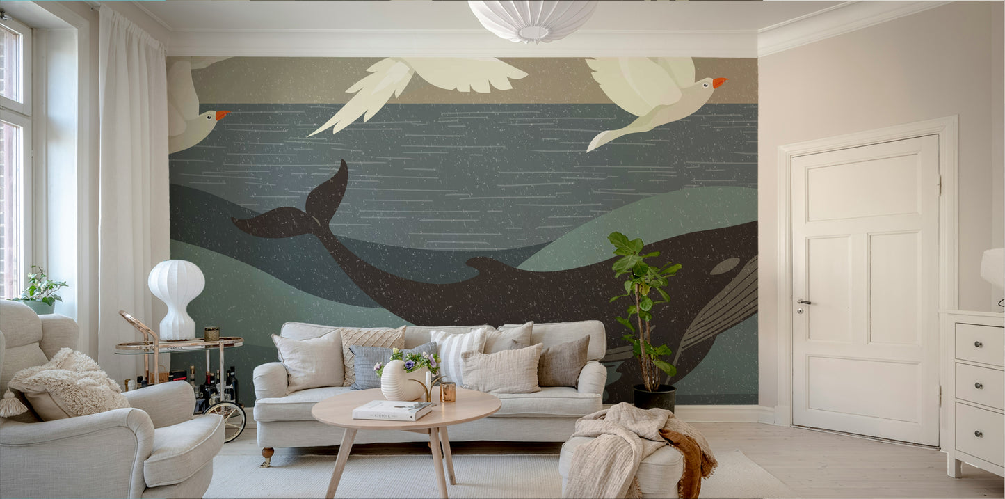 The design has a beautiful, artistic aesthetic.

