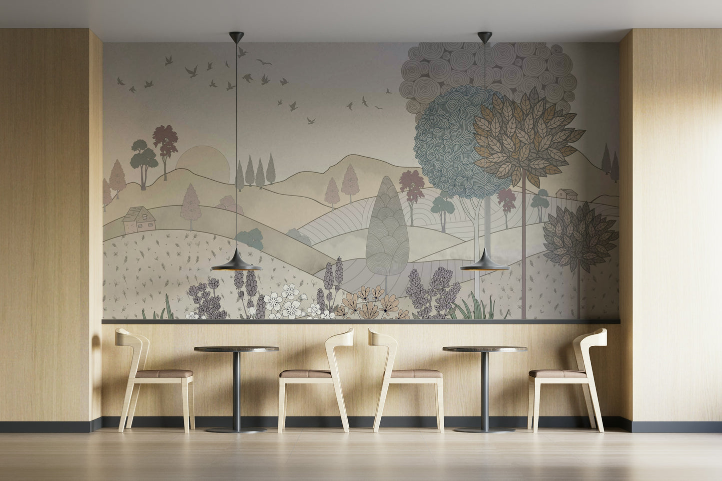 The image is suitable for a bedroom or a children's room.

