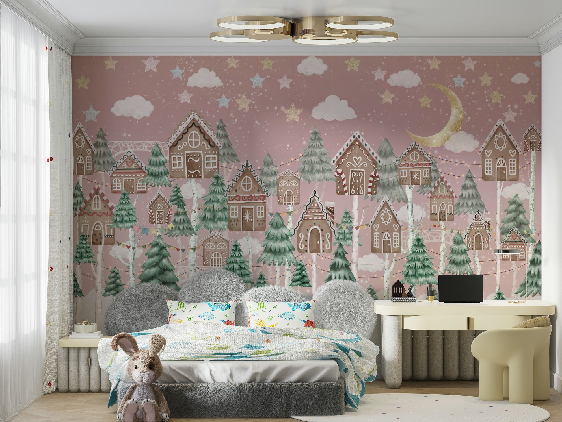 The composition is full and detailed, with a sense of charm.

