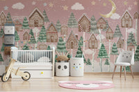 The colors are soft and gentle, with browns, pinks, and whites.

