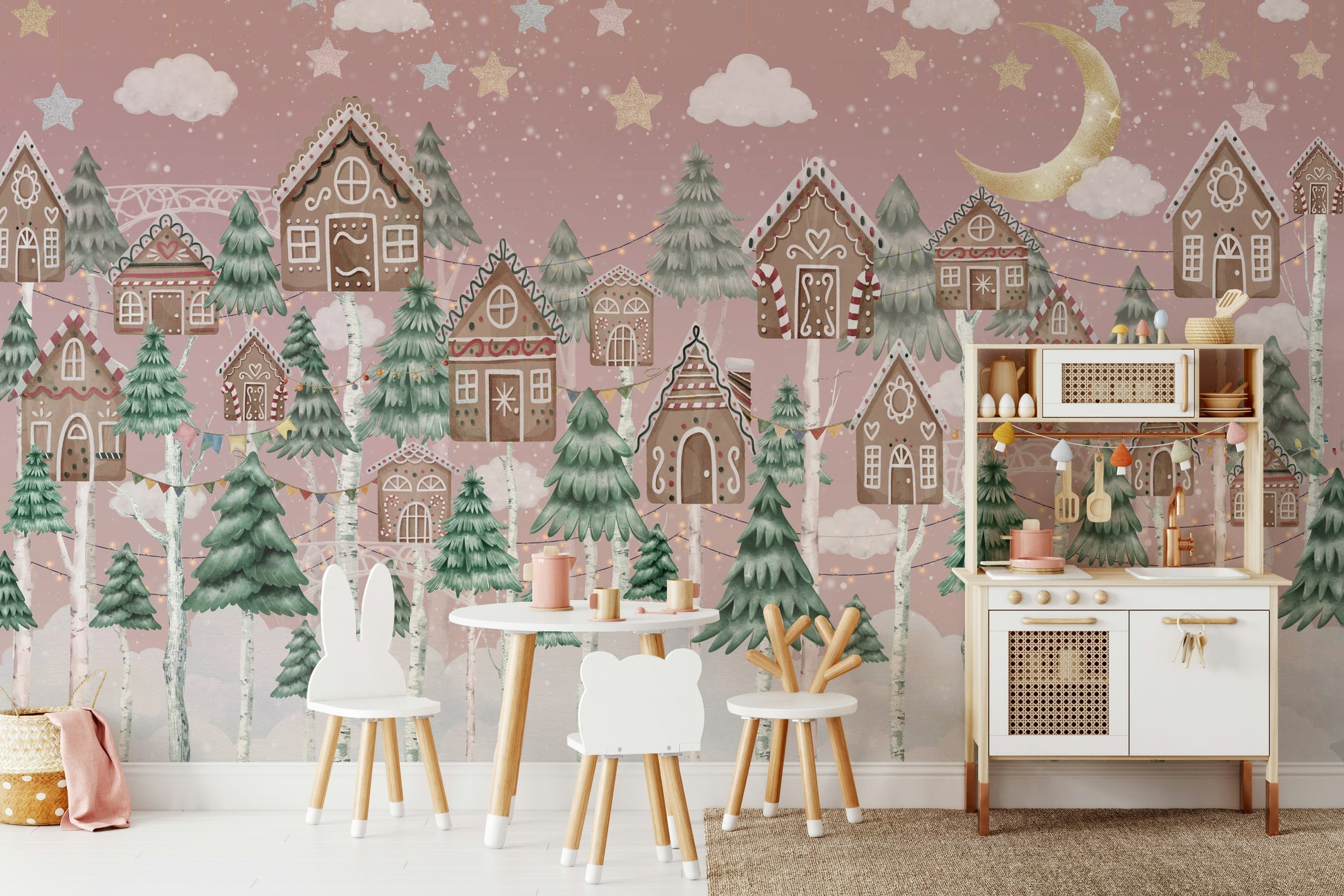 The image is suitable for a children's room or a playroom.

