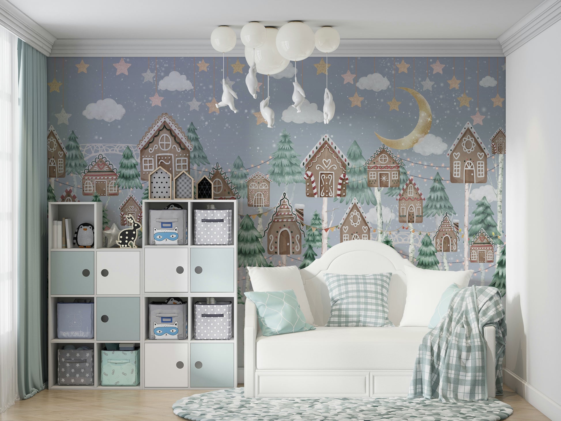 The image feels peaceful and restful.

