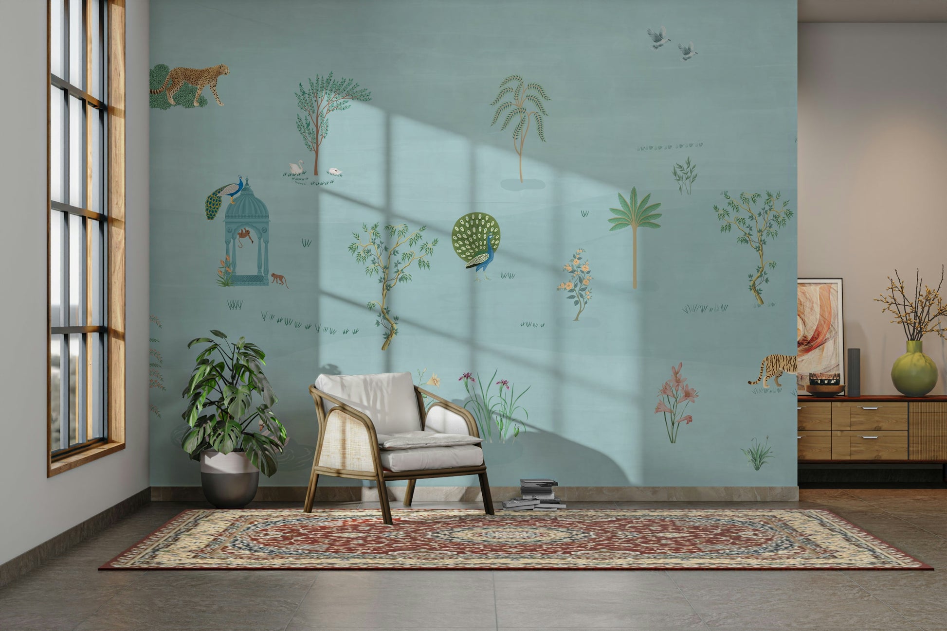 The image is suitable for a bedroom or a living space.

