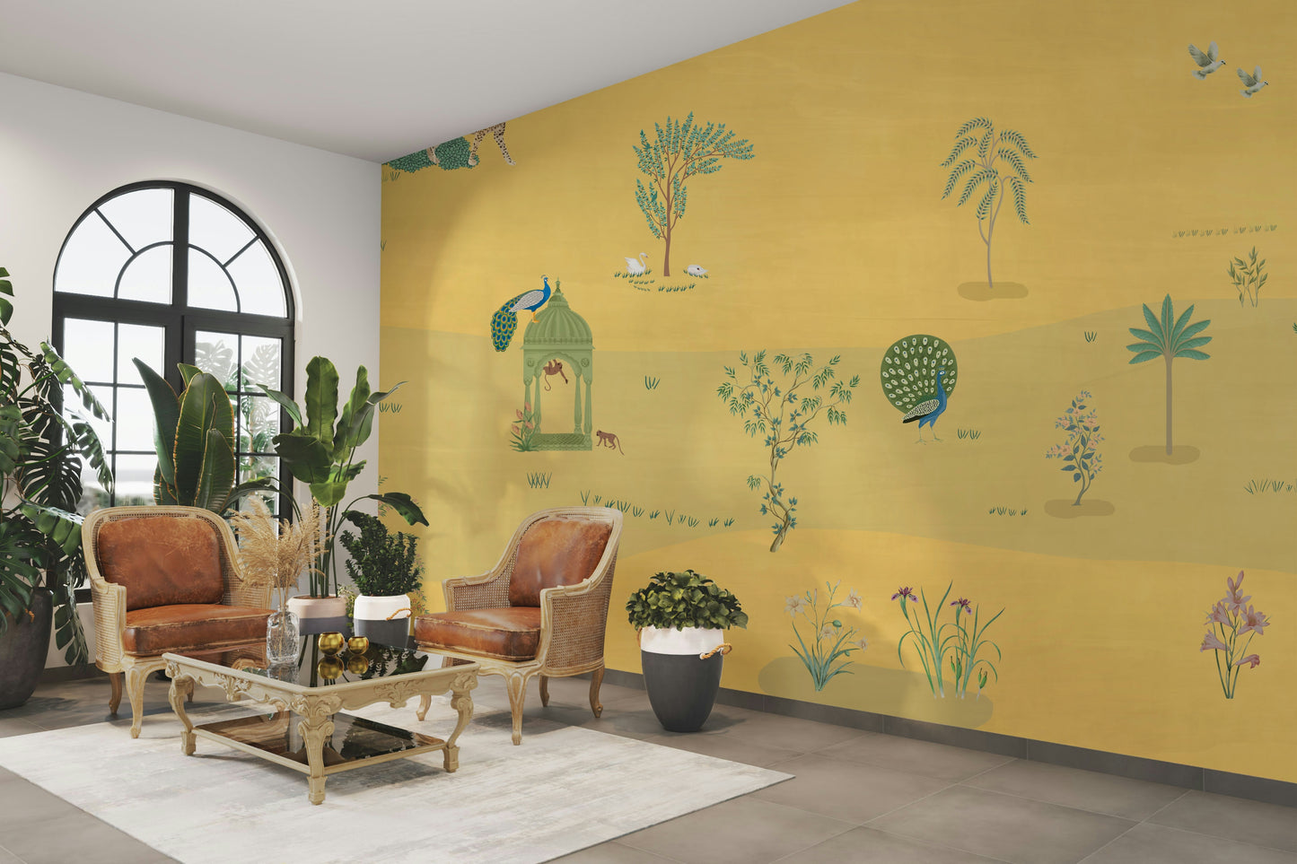 The overall feel is quiet and serene.

