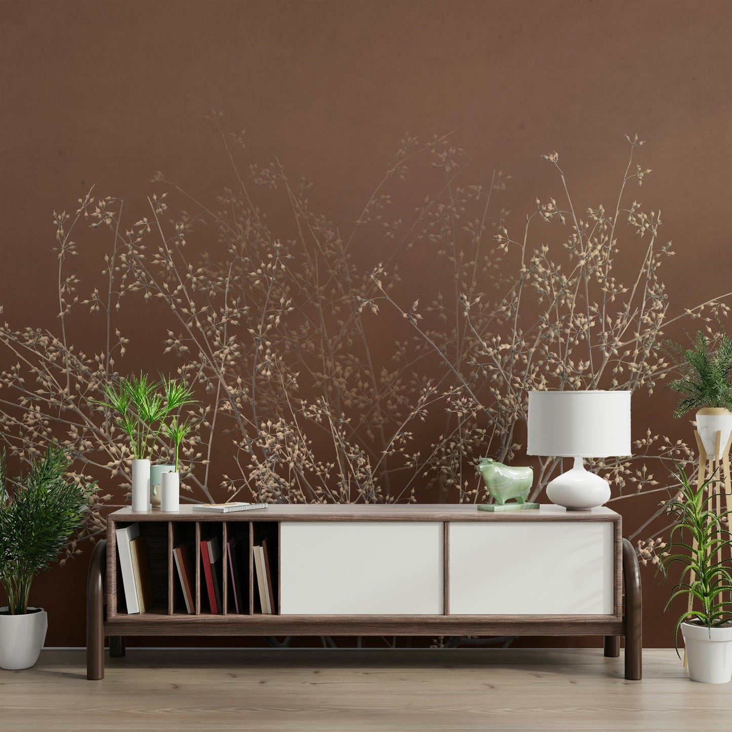 The design feels graceful and peaceful.

