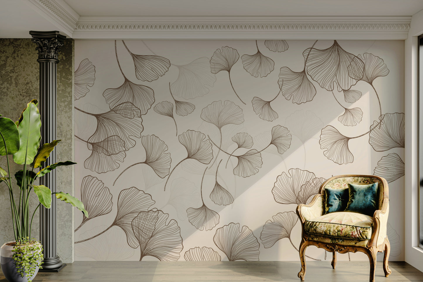 The image has a calm, tranquil mood.

