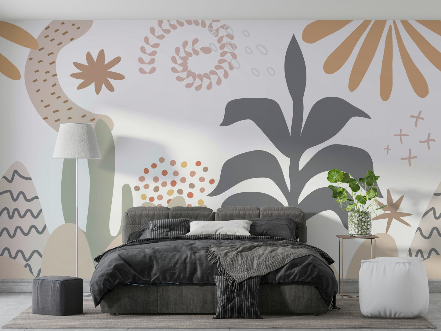 The design feels graceful and peaceful.

