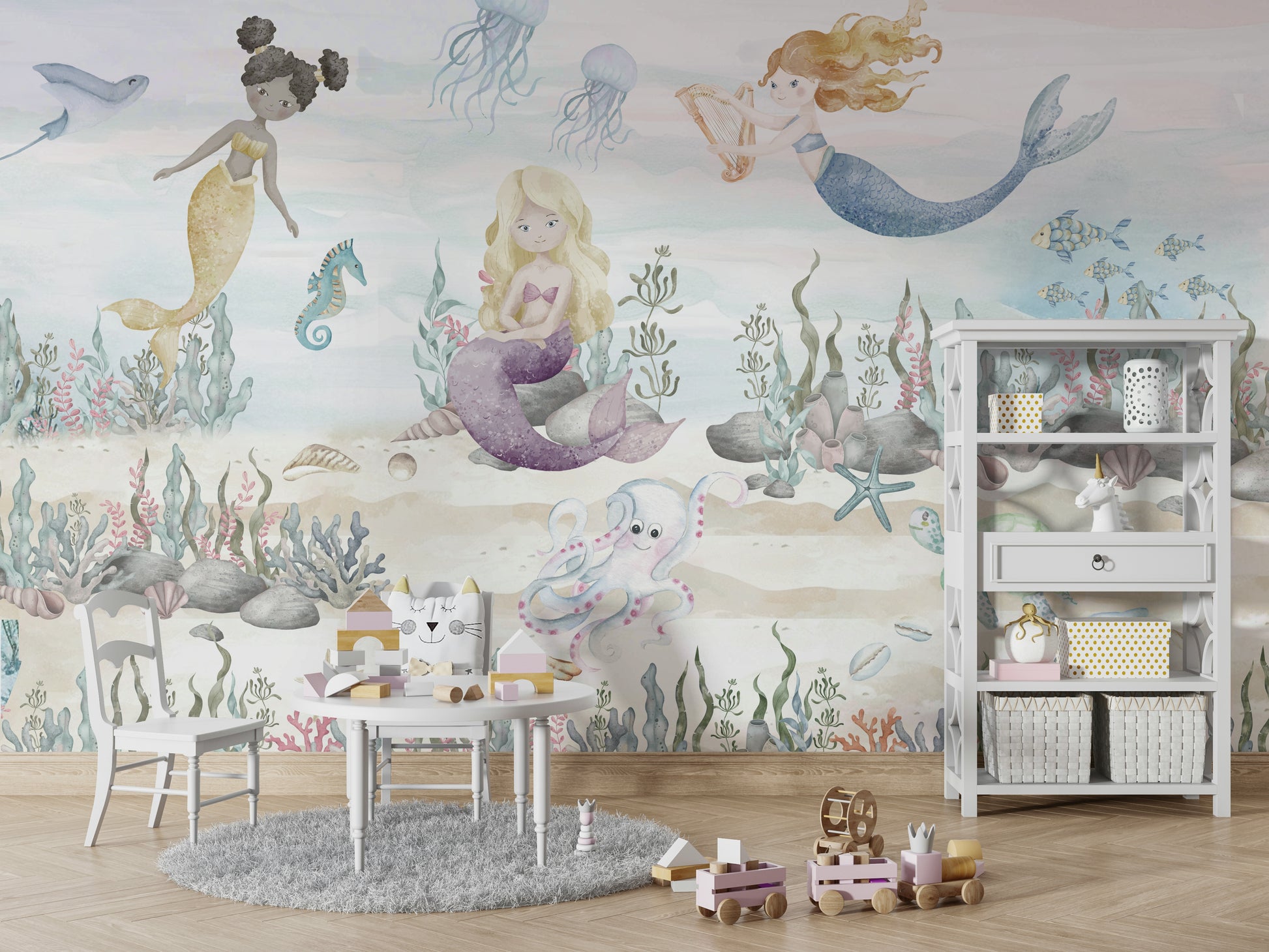 The image has a calm, tranquil mood.

