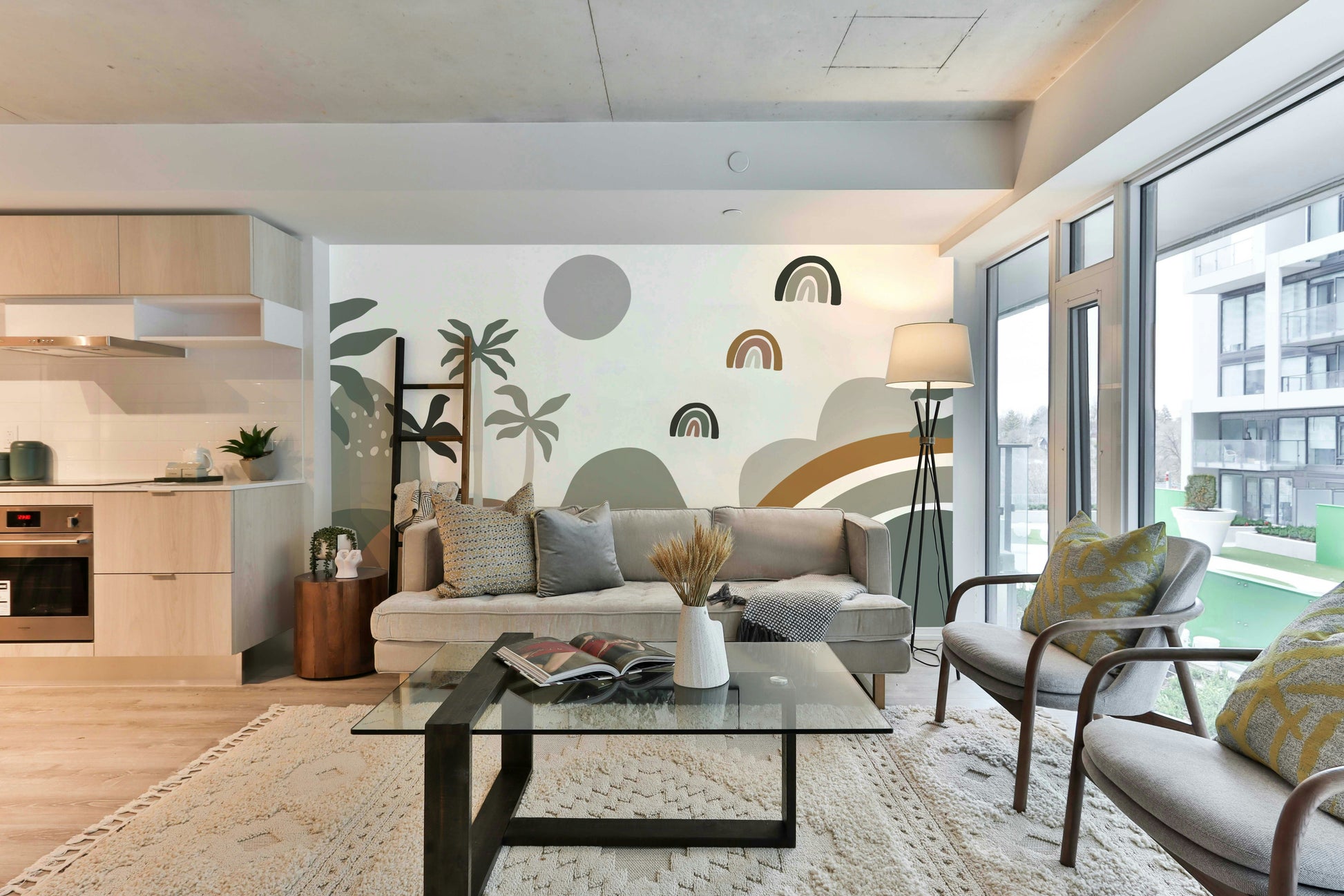 The image is suitable for a children's room or a bedroom.

