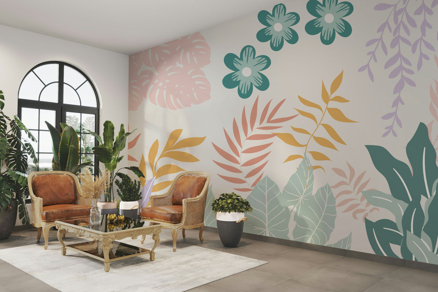 The image feels peaceful and restful.

