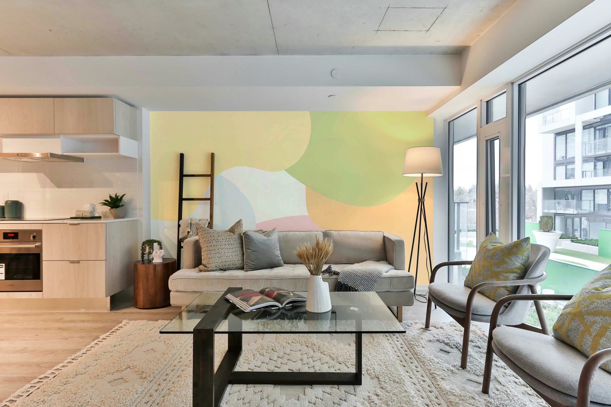 The overall feel is quiet and serene.

