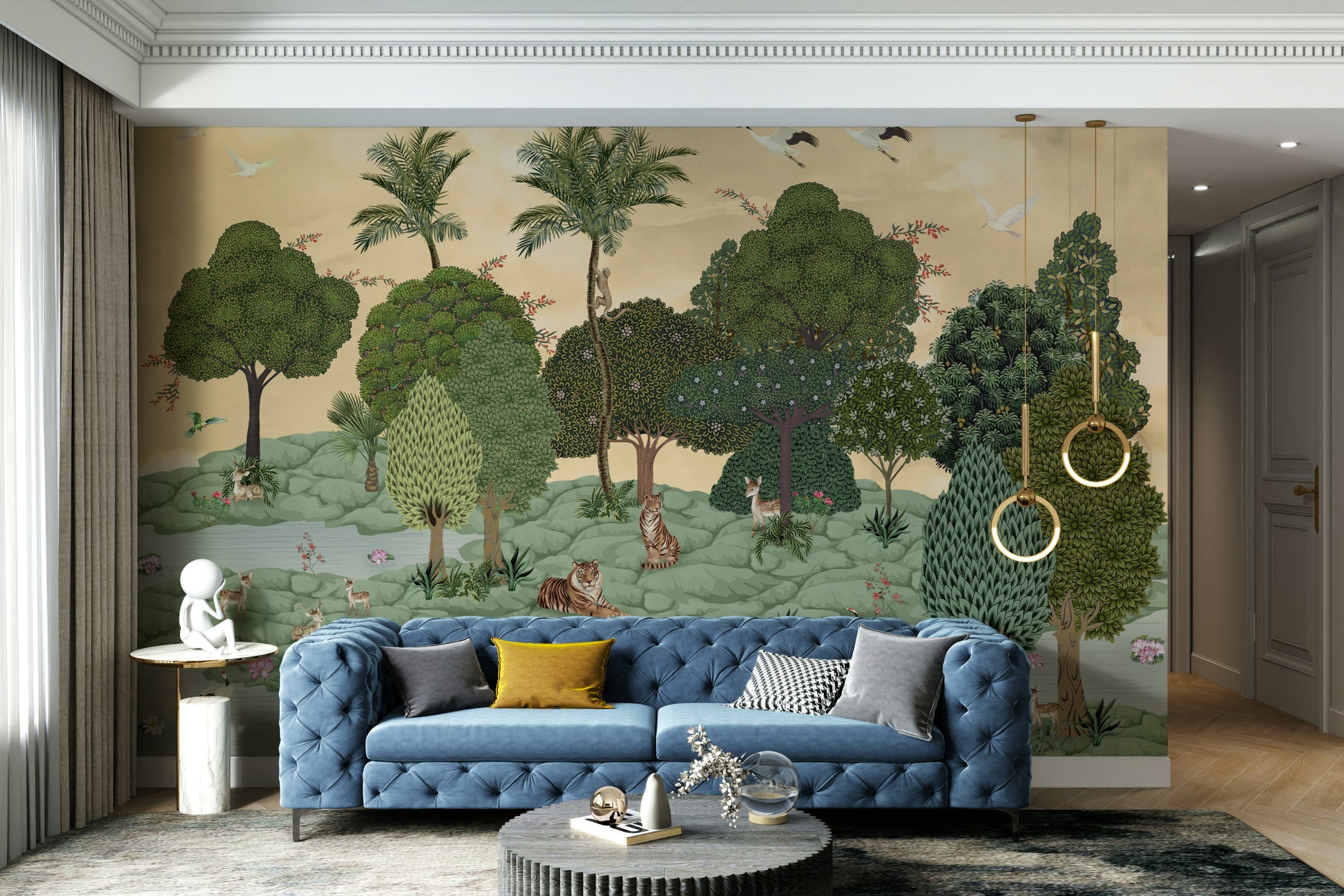 The composition is full and detailed, with a sense of natural beauty.

