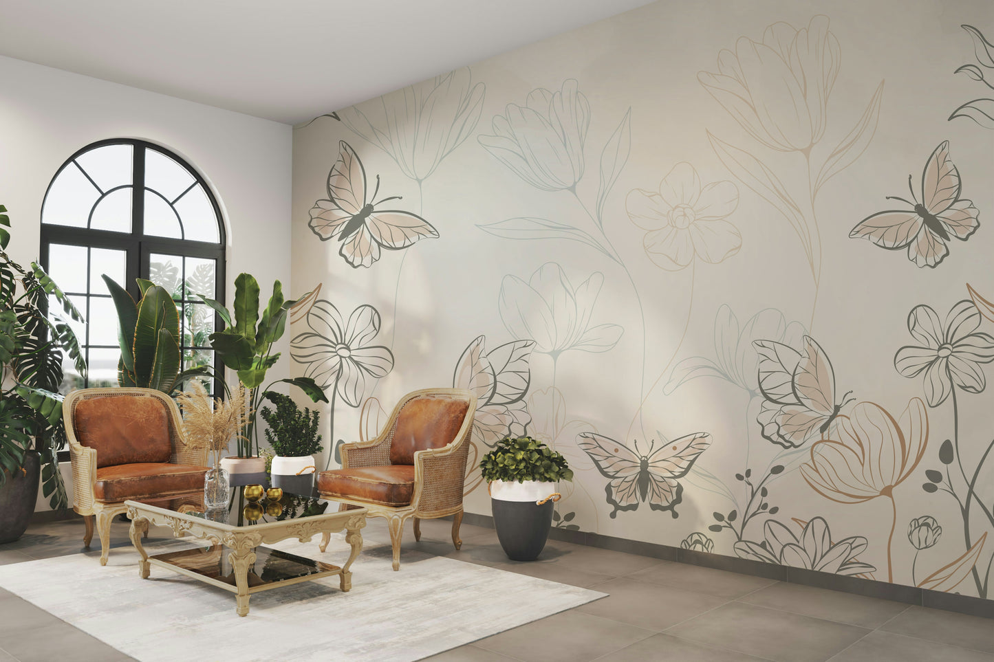 The image feels peaceful and restful.

