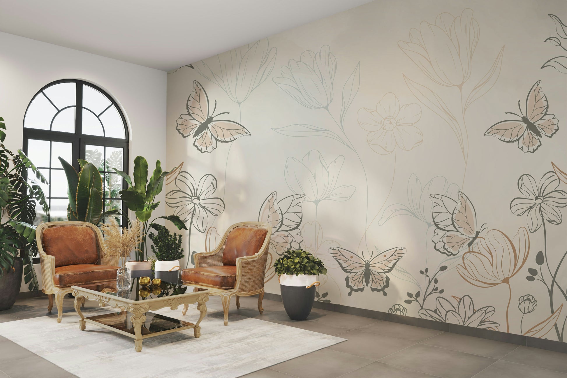 The image feels peaceful and restful.

