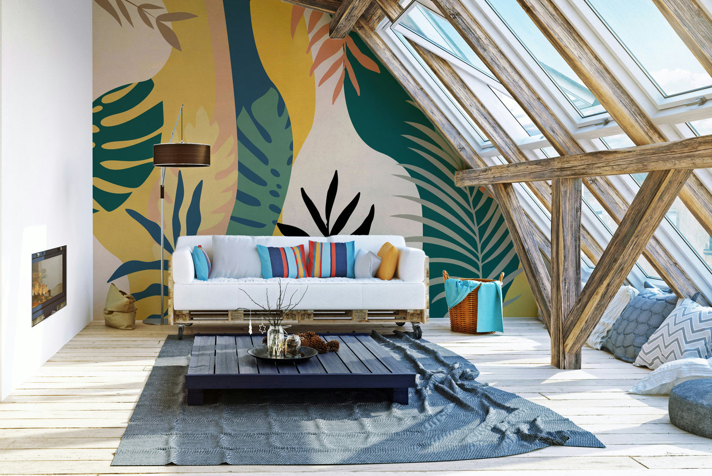 The image has a calm, tranquil mood.

