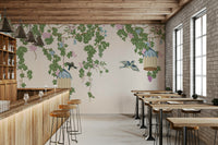 The colors are soft and gentle, with a muted, ethereal palette.

