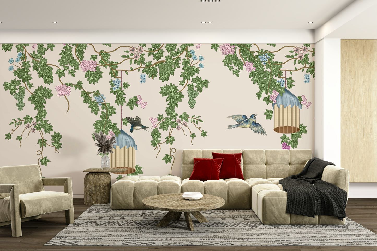 The design feels magical and peaceful.

