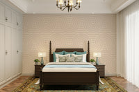 The composition is a structured, repeating pattern.

