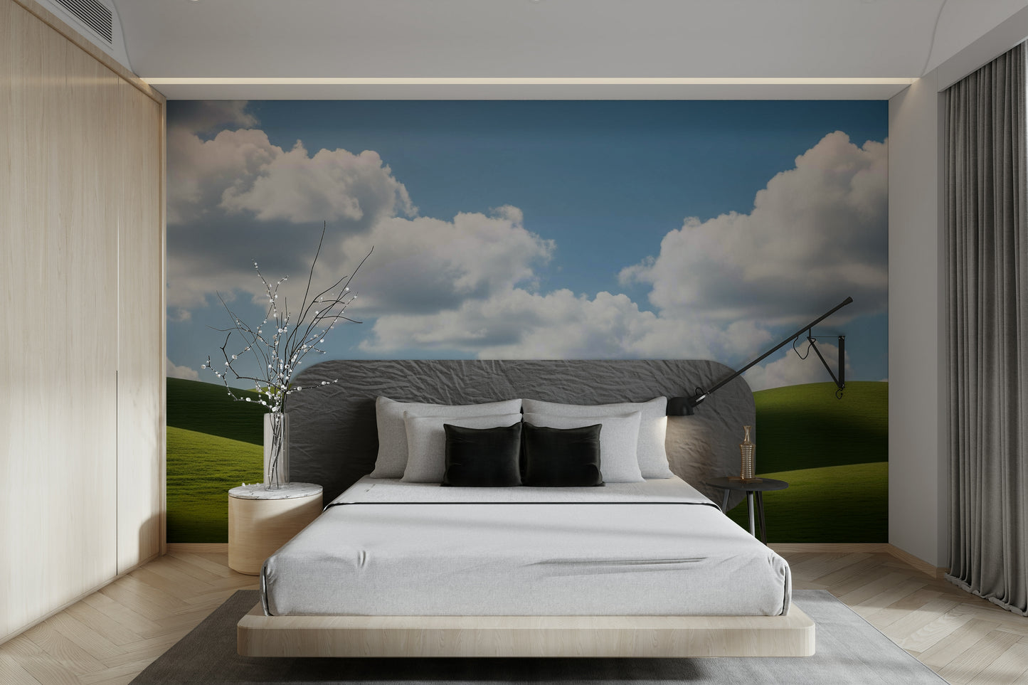 The image has a calm, tranquil mood.

